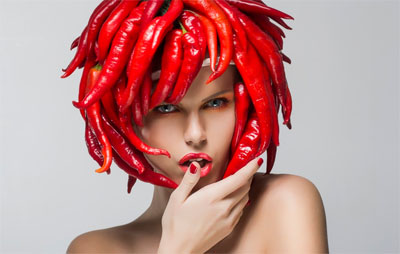 красный перец для волос